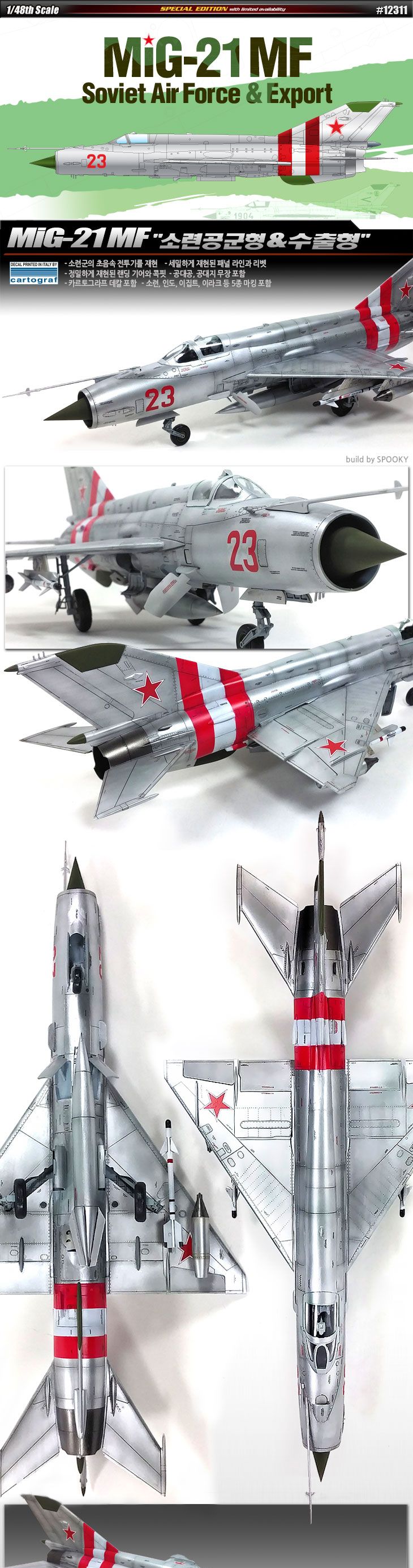 1of48 MiG21 MF ҷð  SPECIAL EDITION ǱԾ  峭 ϱ ǱԾ ǱԾ ǱԾ 峭   ÿǱԾ ̴Ͼ